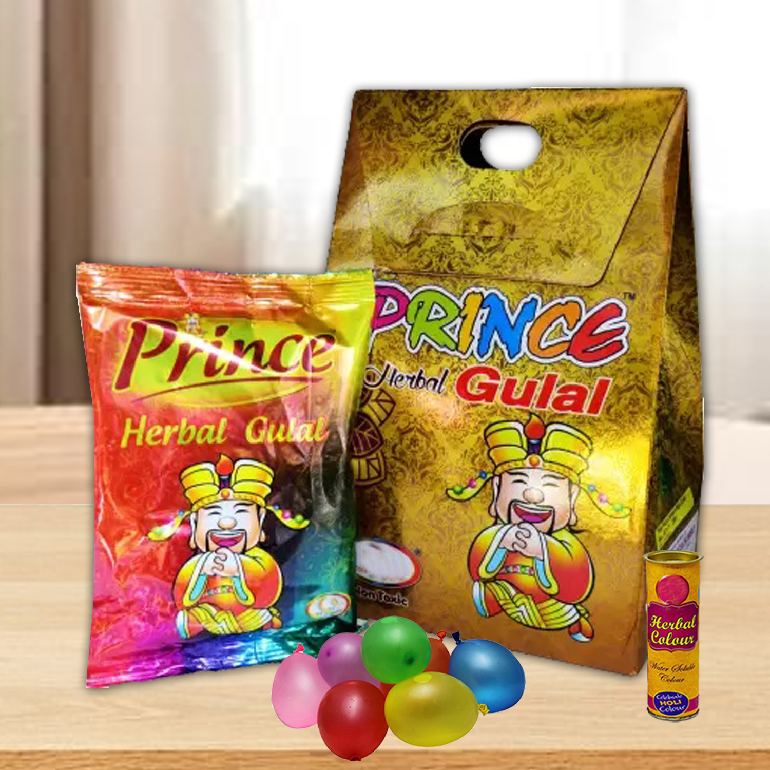 Image of DEALbindaas Pichkari, Color, Balloon Holi Combo