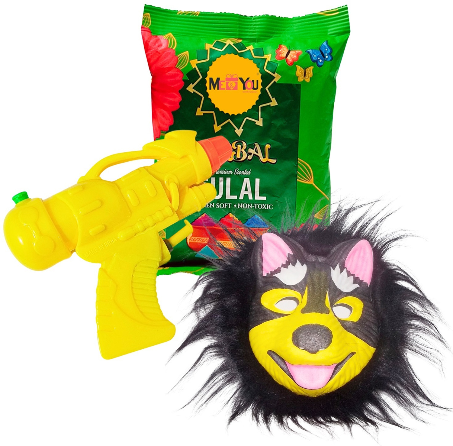Image of DEALbindaas Pichkari, Color, Balloon Holi Combo