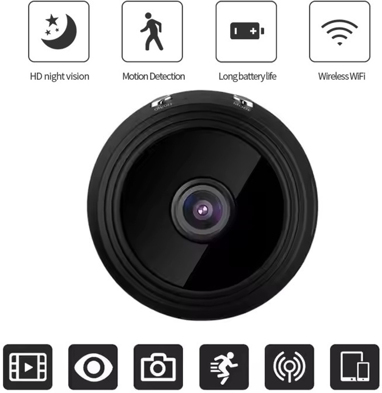 Image of HIKVISION DS - 2CD1023GOE-I Security Camera (UPTO 10 TB, 1 Channel)