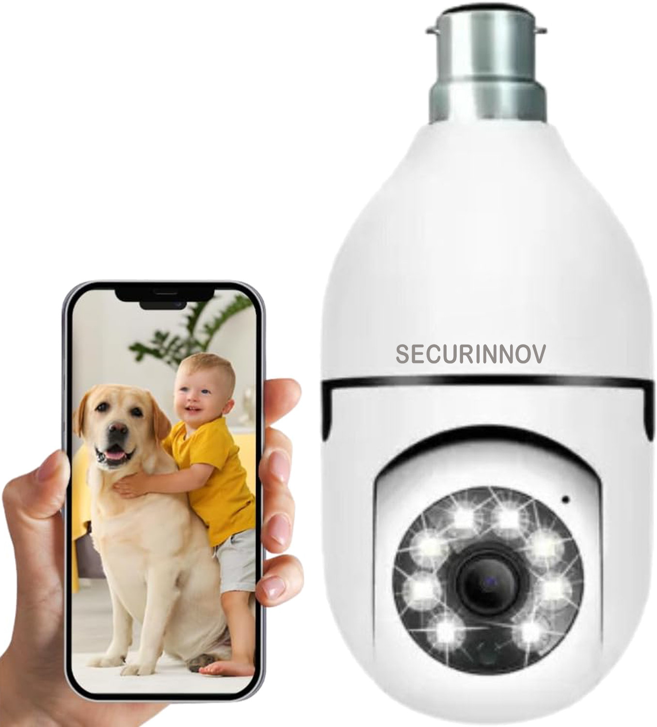 Image of GOLENS WC24H 4G Solar Camera Dual Panel, 4 Lens AI Tracking, Night Vision CCTV Security Camera (256 GB, 4 Channel)