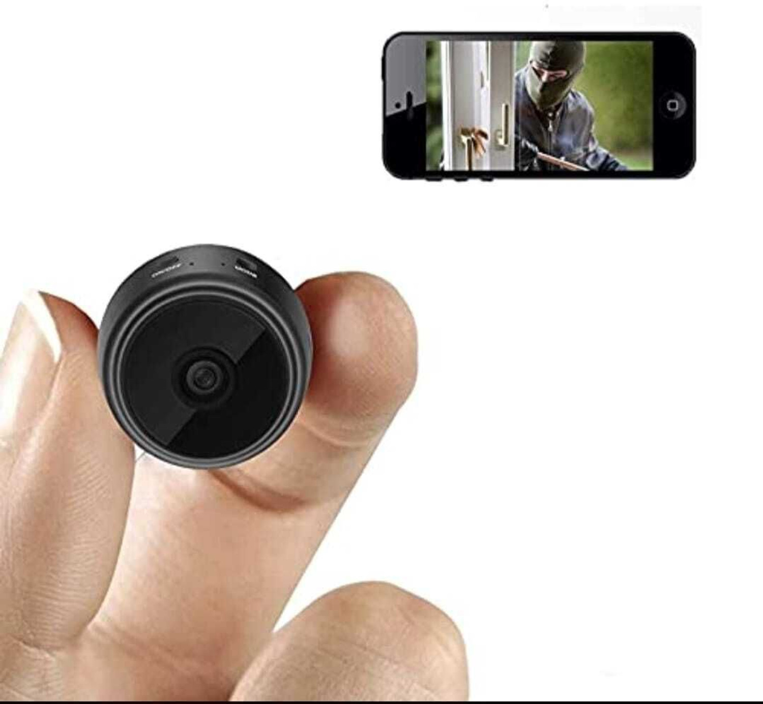 Image of Tazomi 1080P Mini Spy Camera with Low Light Vision Mini Portable Security Camera,Hidden Spy Camera (26 Channel)