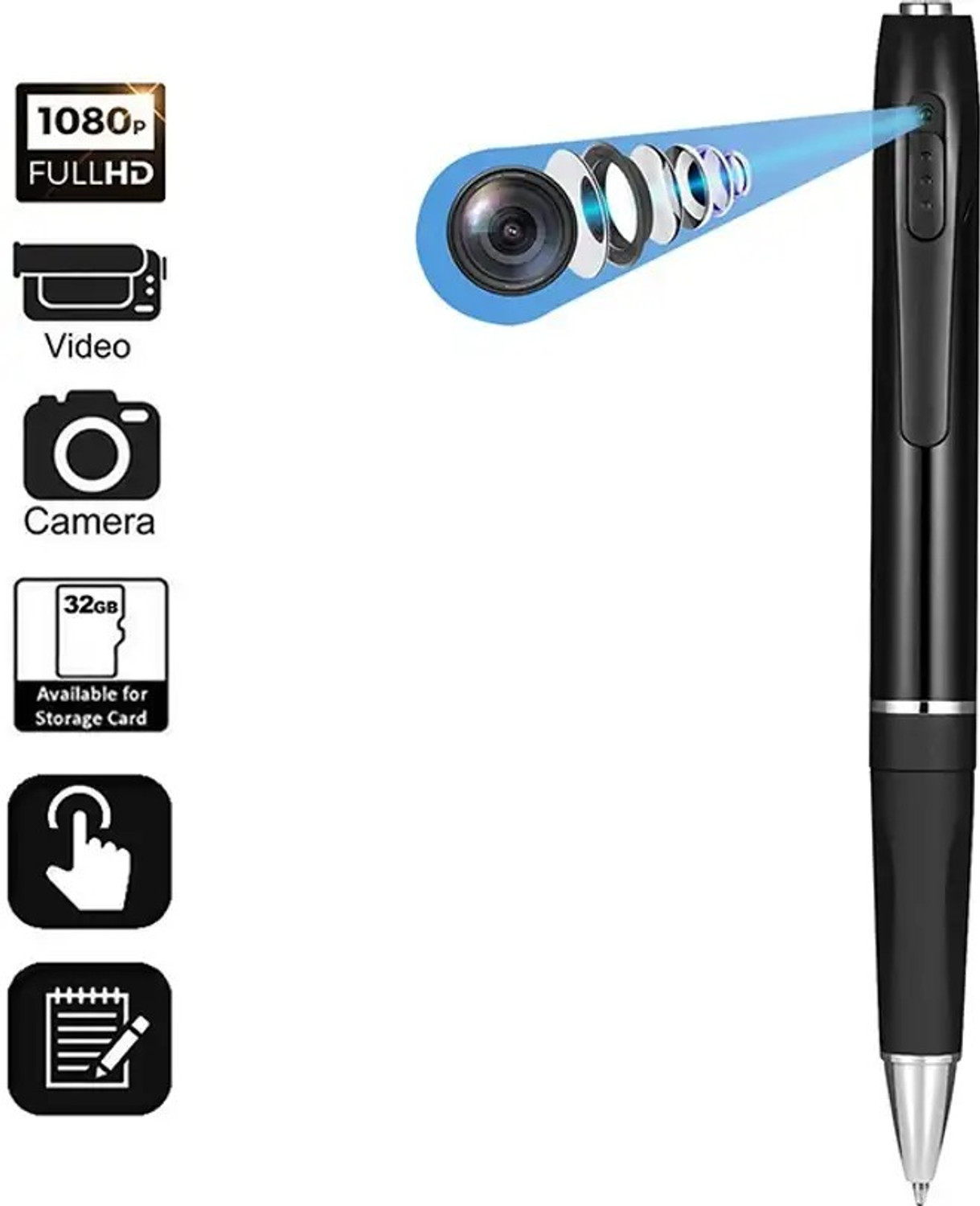 Image of Zinsy SpyCamera Wireless Hidden Camera,1080P Mini, Smallest Wireless,Detectmotion Security Camera (32 GB, 26 Channel)