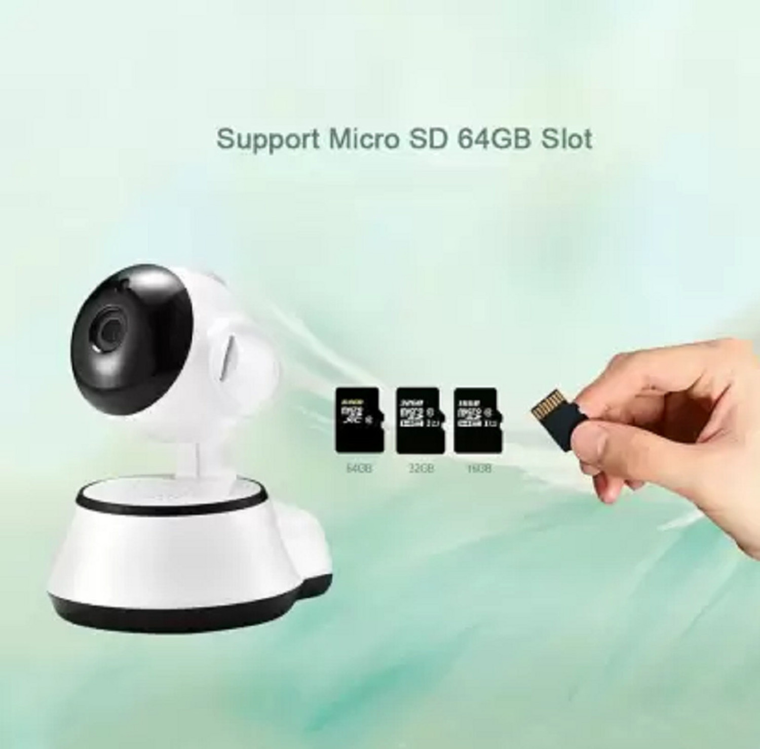 Image of Hi-Foucs 4G SIM Based PT Dual Lens 10x Zoom Color Night-view Camera (model HC-SD41N3-4G) Security Camera (Micro SD card (up to 512GB) GB, 1 Channel)