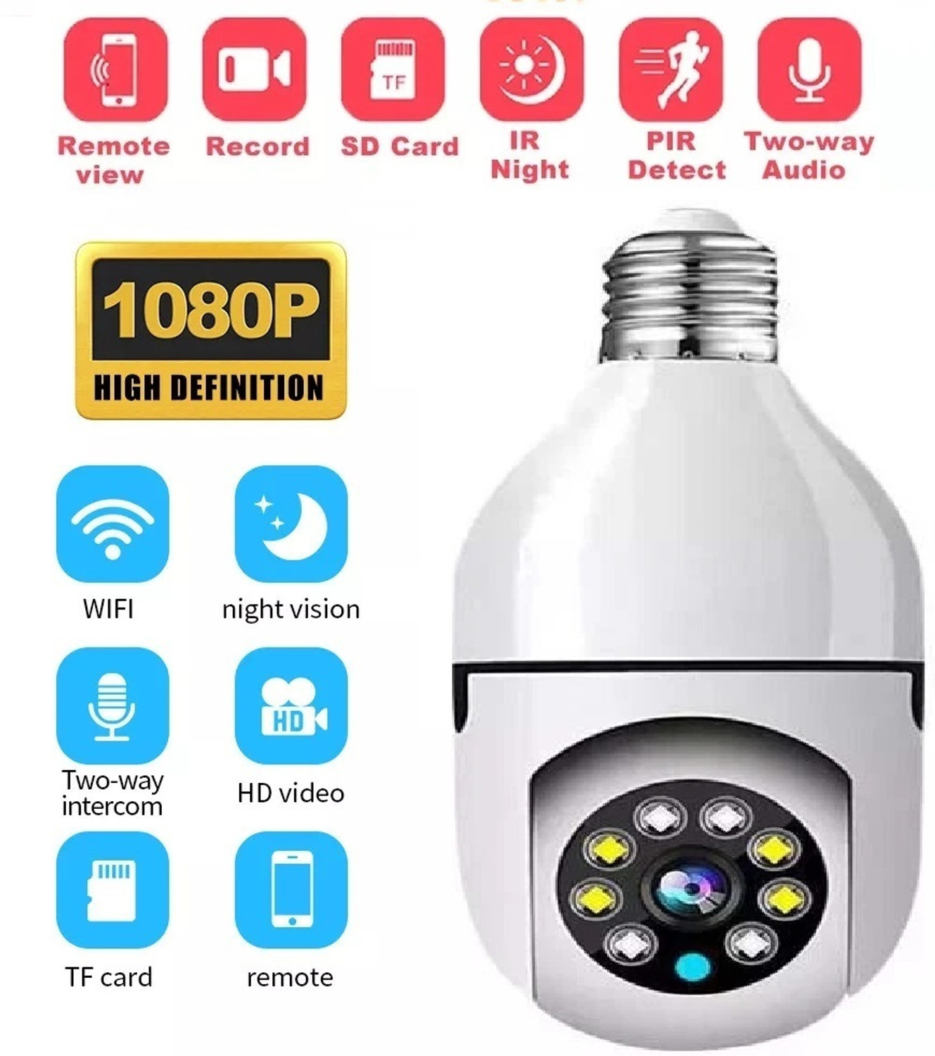 Image of Hi-Foucs 4G SIM Based PT Dual Lens 10x Zoom Color Night-view Camera (model HC-SD41N3-4G) Security Camera (Micro SD card (up to 512GB) GB, 1 Channel)