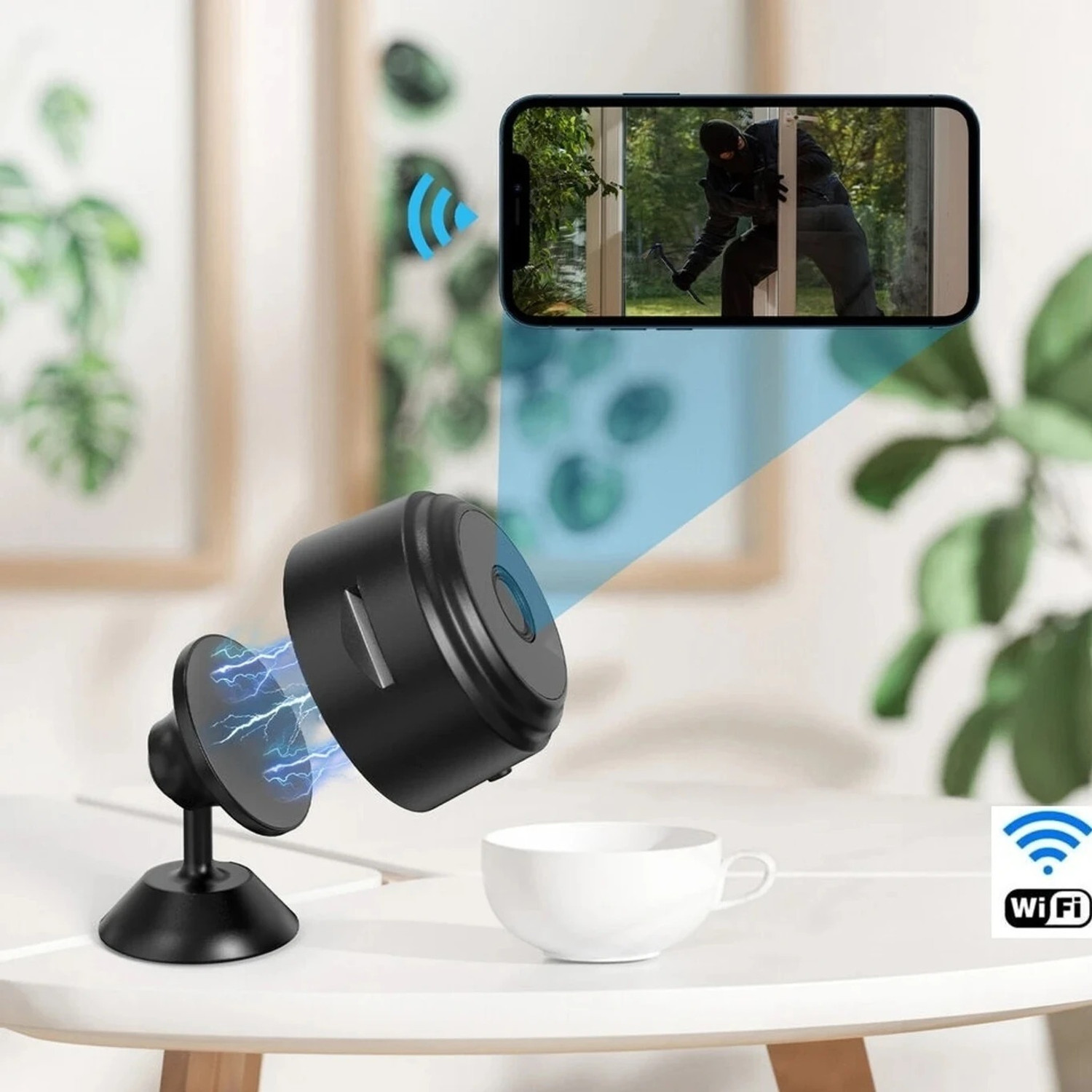 Image of Zinsy SpyCamera Wireless Hidden Camera,1080P Mini, Smallest Wireless,Detectmotion Security Camera (32 GB, 26 Channel)