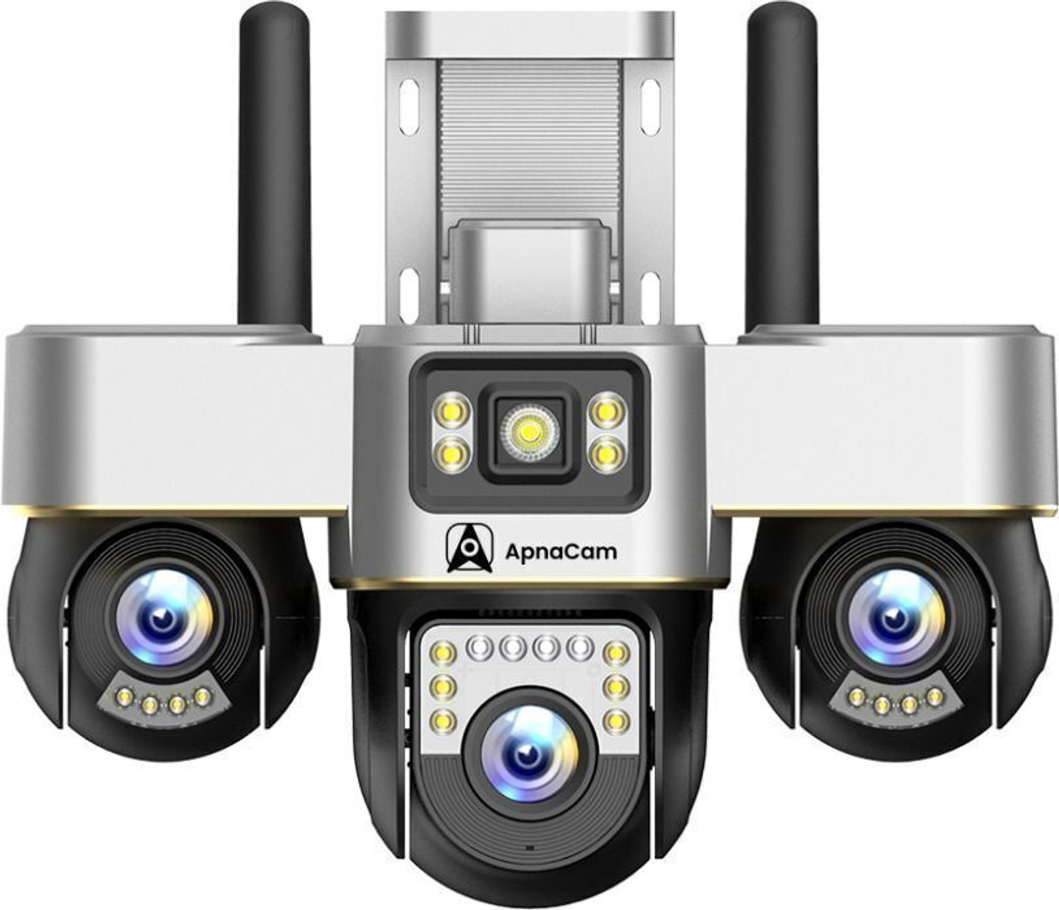 Image of itup Smart Mini CCTV WiFi Camera HD Indoor Security Camera with Mobile App Control Security Camera (4 Channel)