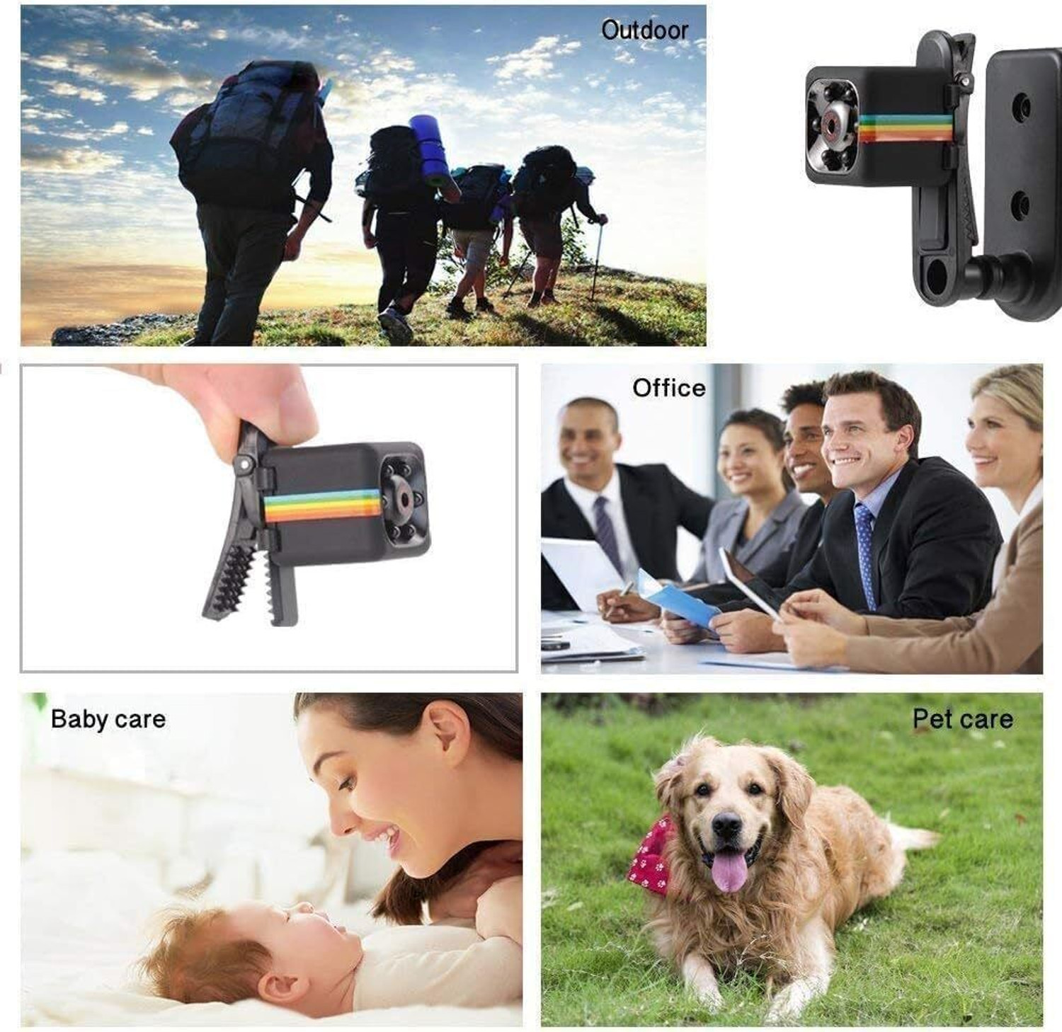 Image of Tazomi 1080P Mini Spy Camera with Low Light Vision Mini Portable Security Camera,Hidden Spy Camera (26 Channel)