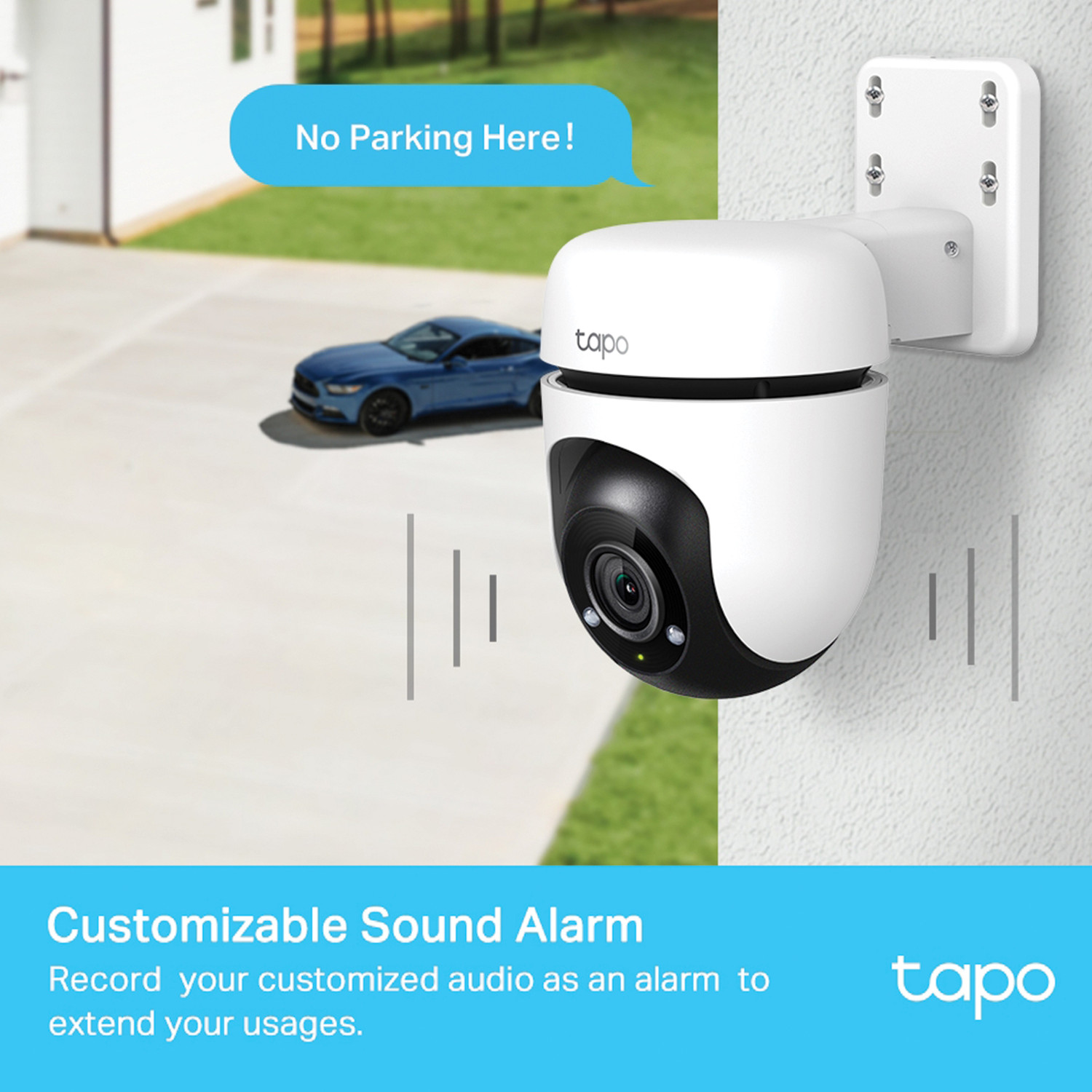 Image of TP-Link Tapo C500 1080p Outdoor Pan /Tilt Security WiFi Smart Camera Security Camera