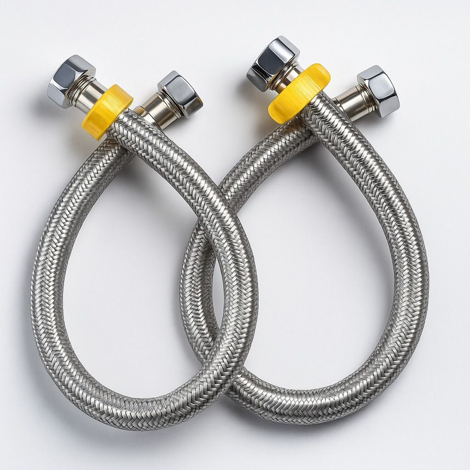 Clinton 304 SS Pipe Connector 1/2" x 24" – Pack of 2