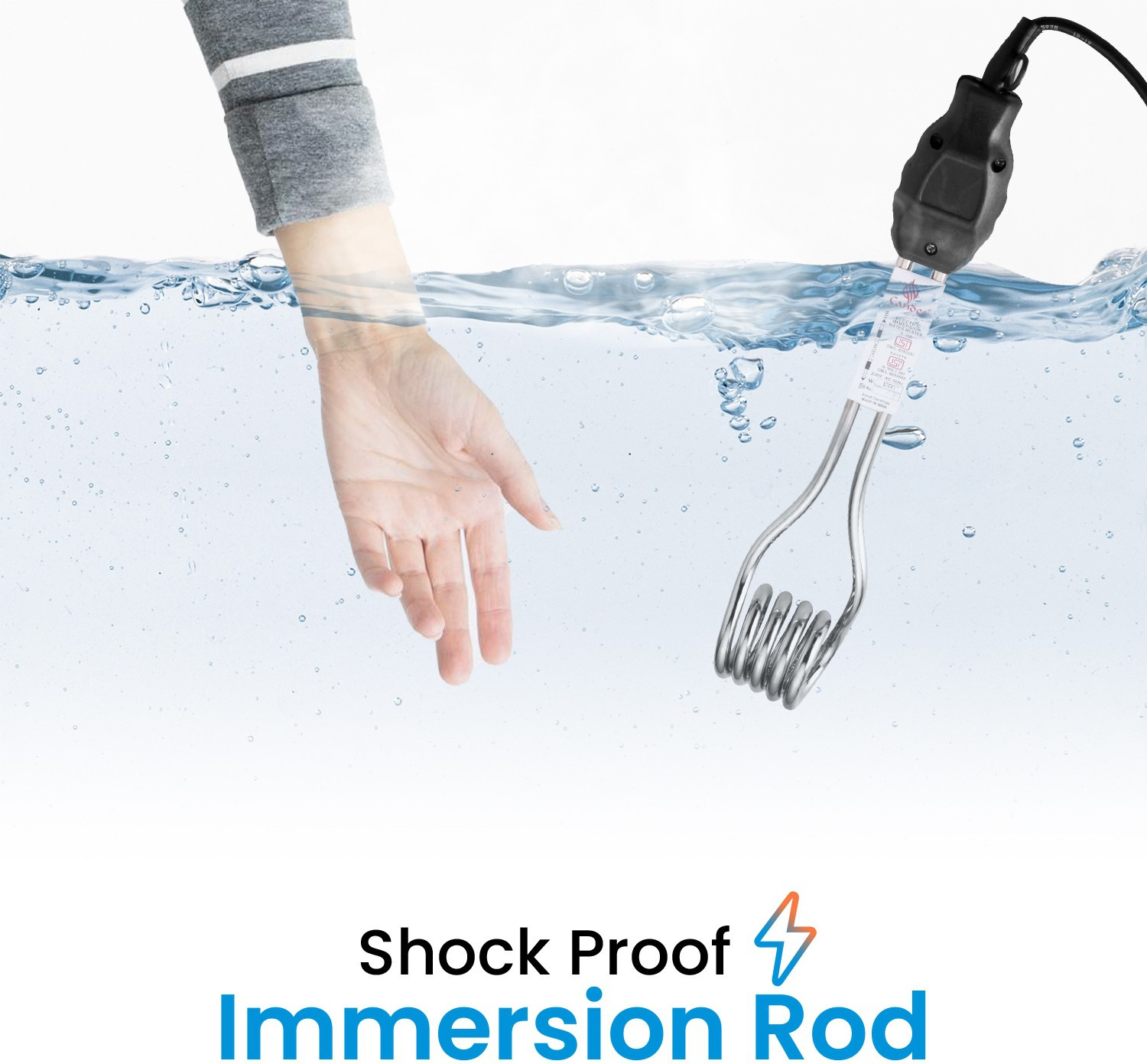 Image of Candes M10W 1000 W Shock Proof Immersion Heater Rod
