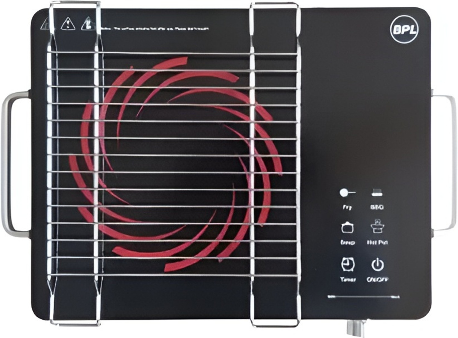 Image of BPL 2200 W Infrared Cooktop Touch Panel (Black, 24022)