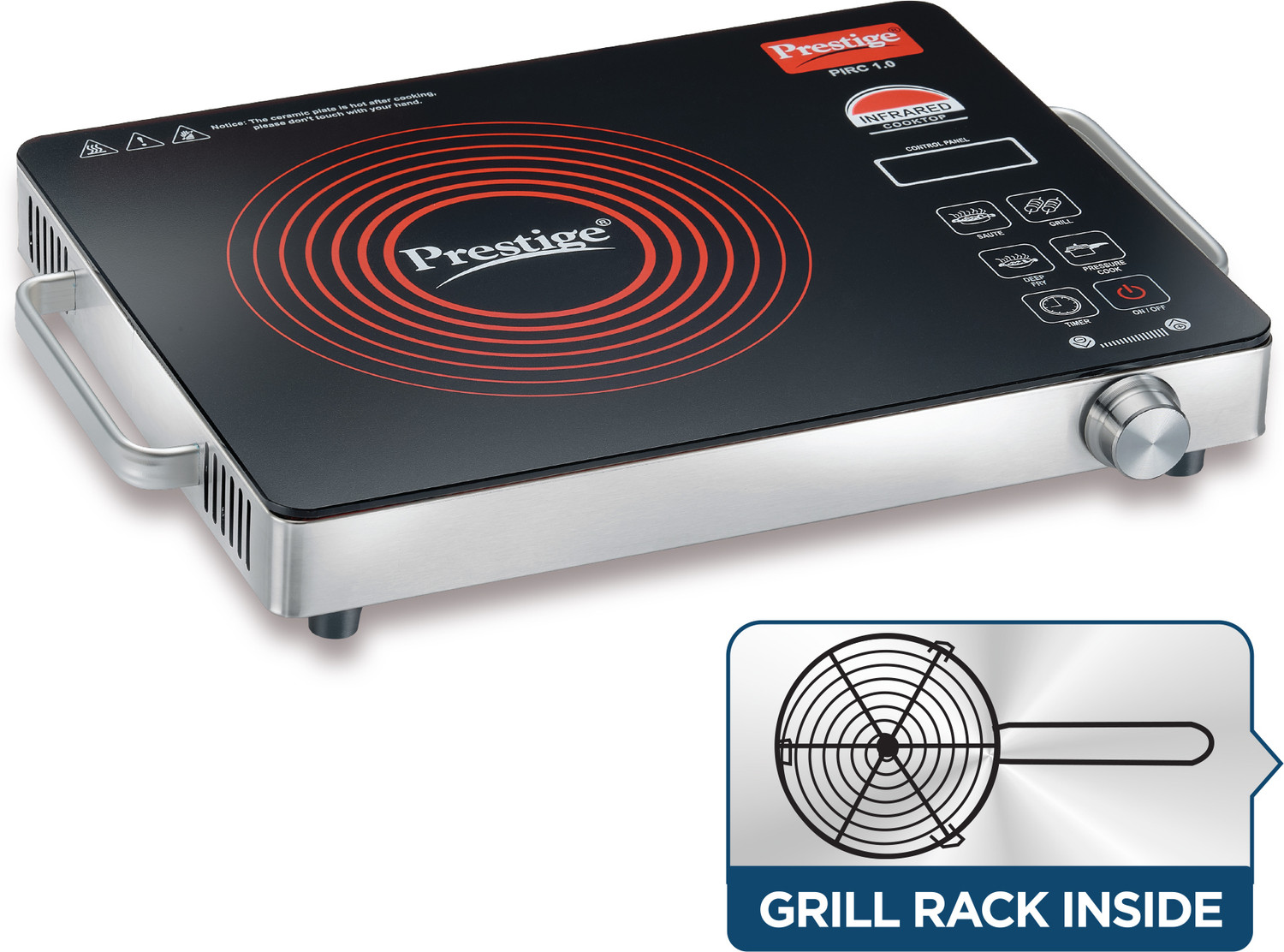 Prestige PIRC 1.0 Radiant Cooktop
