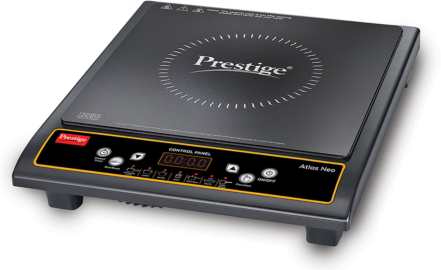 Image of Prestige 1200 W Induction Cooktop Push Button