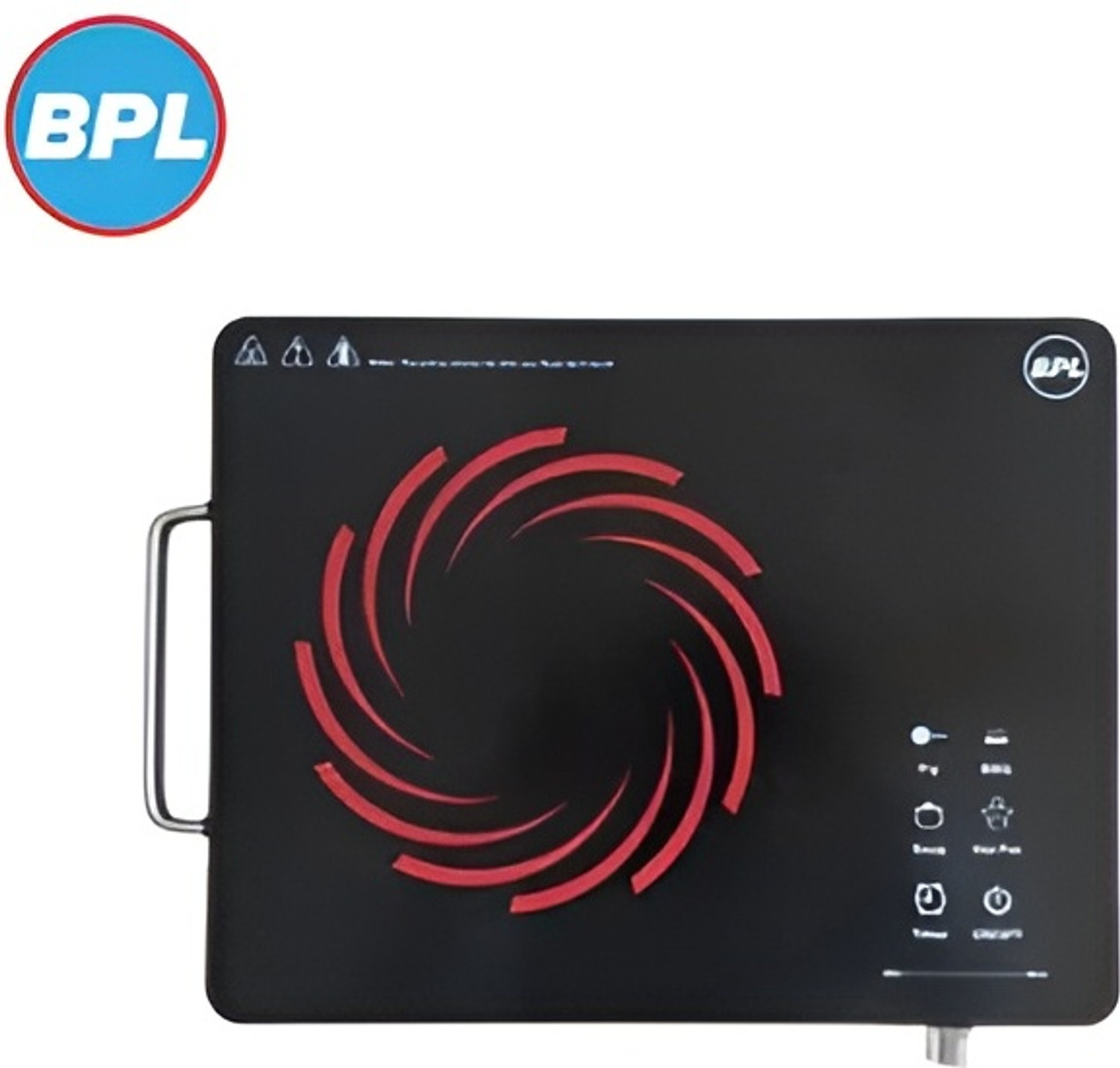 Image of BPL 2200 W Infrared Cooktop Touch Panel (Black, 24022)