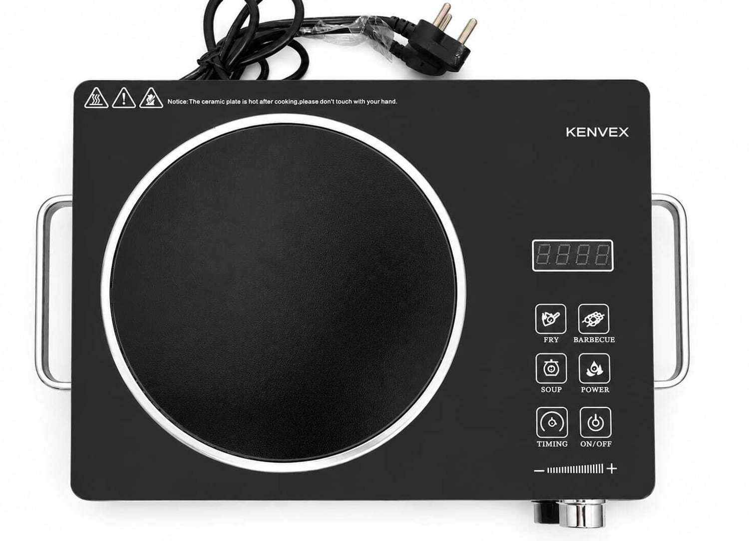 Image of BPL 2200 W Infrared Cooktop Touch Panel (Black, 24022)