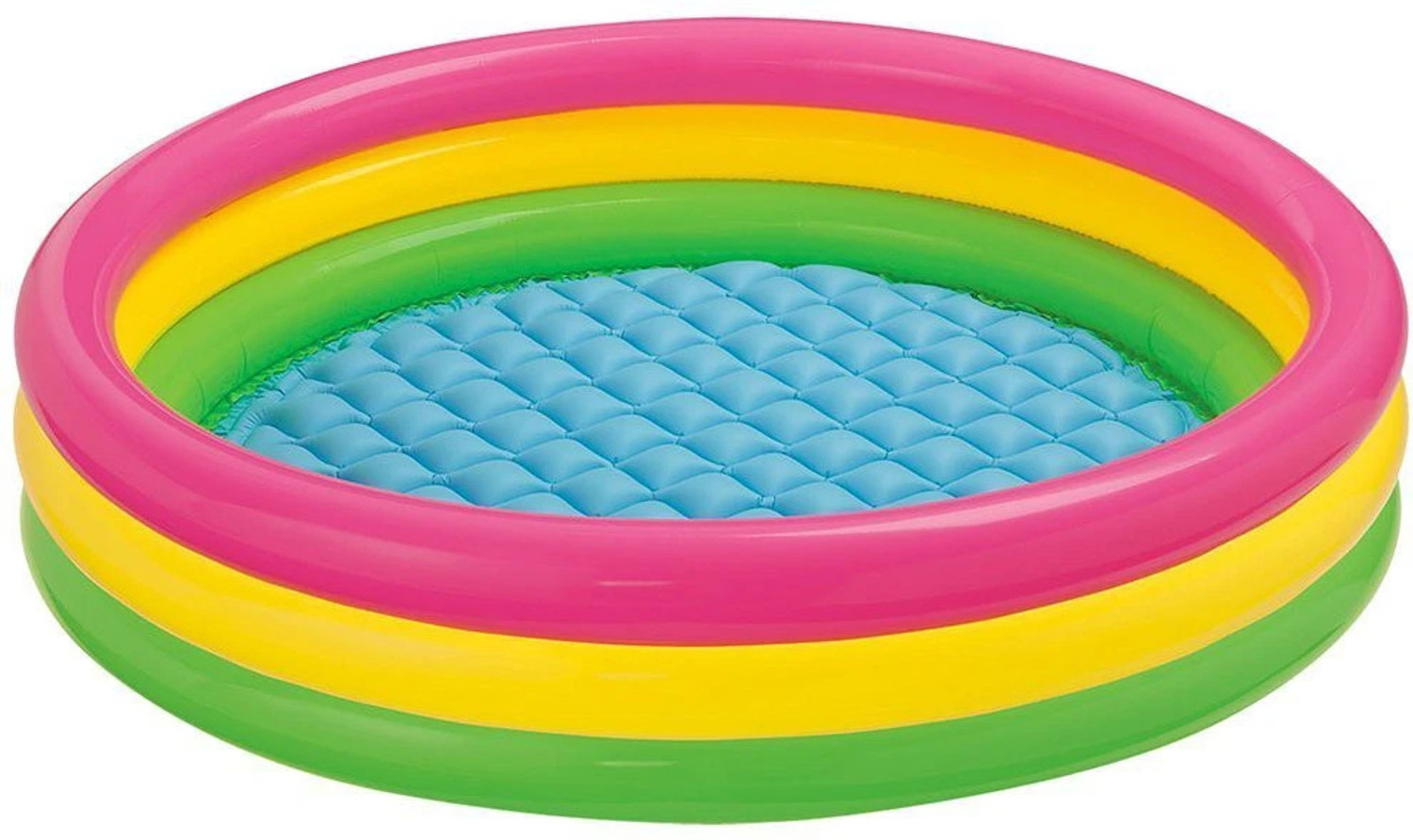 INTEX billionBAG 3ft Round Baby Inflatable Swimming Pool  (Multicolo