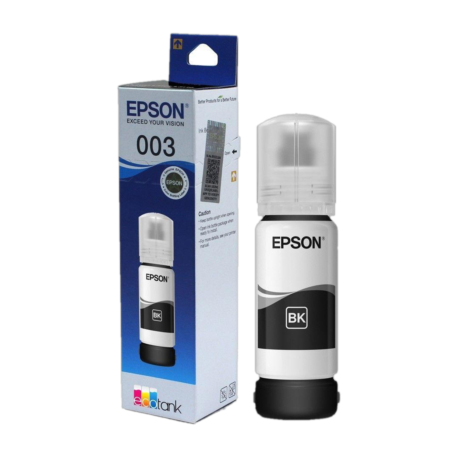 Epson 003 Black Ink Bottle (65ml) for EcoTank L-Series