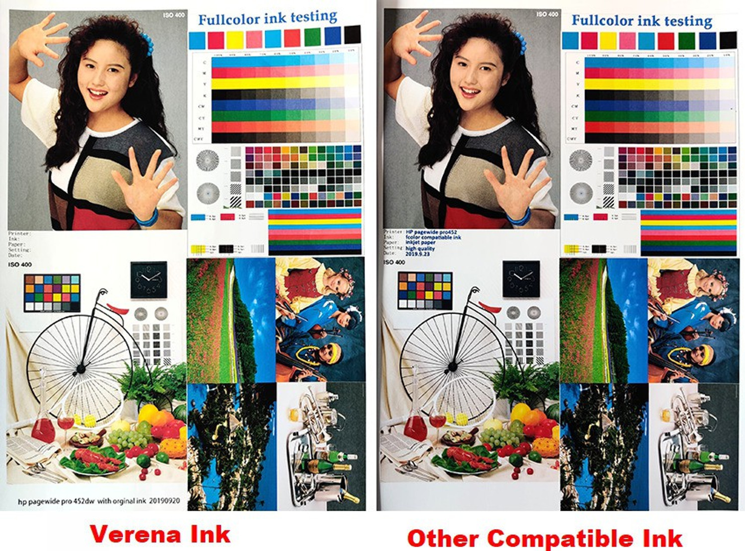 Image of verena Refill Ink 008FOREpsonL6460 /L6490 /L6550 /L6570 /L6580 /L11160 /L15150 /L15160 Printer Black + Tri Color Combo Pack Ink Bottle