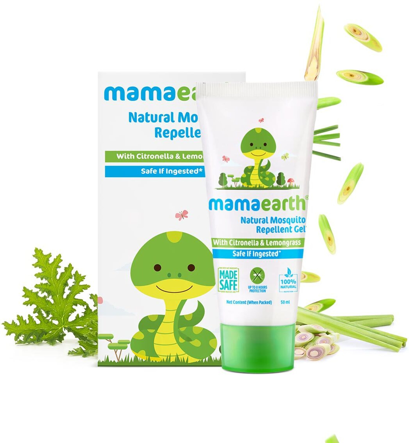 MamaEarth Natural Mosquito Repellent Gel, 50ml  (50 ml)
