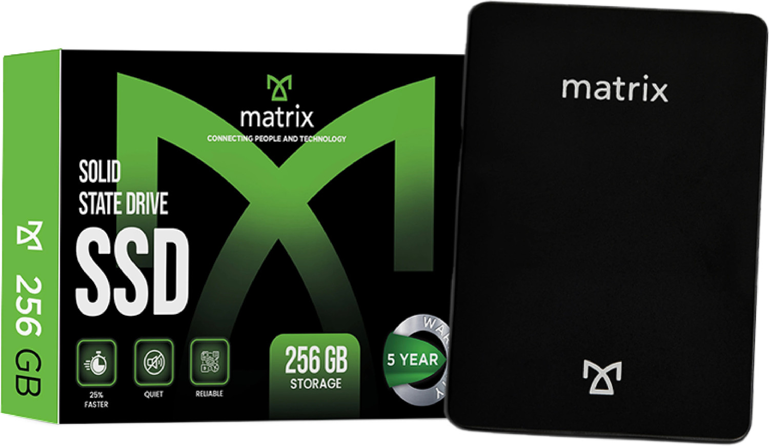 Matrix SATA III 256 GB All in One PC's, Desktop, Laptop Internal Solid State Drive (SSD) (SST256GA-L)