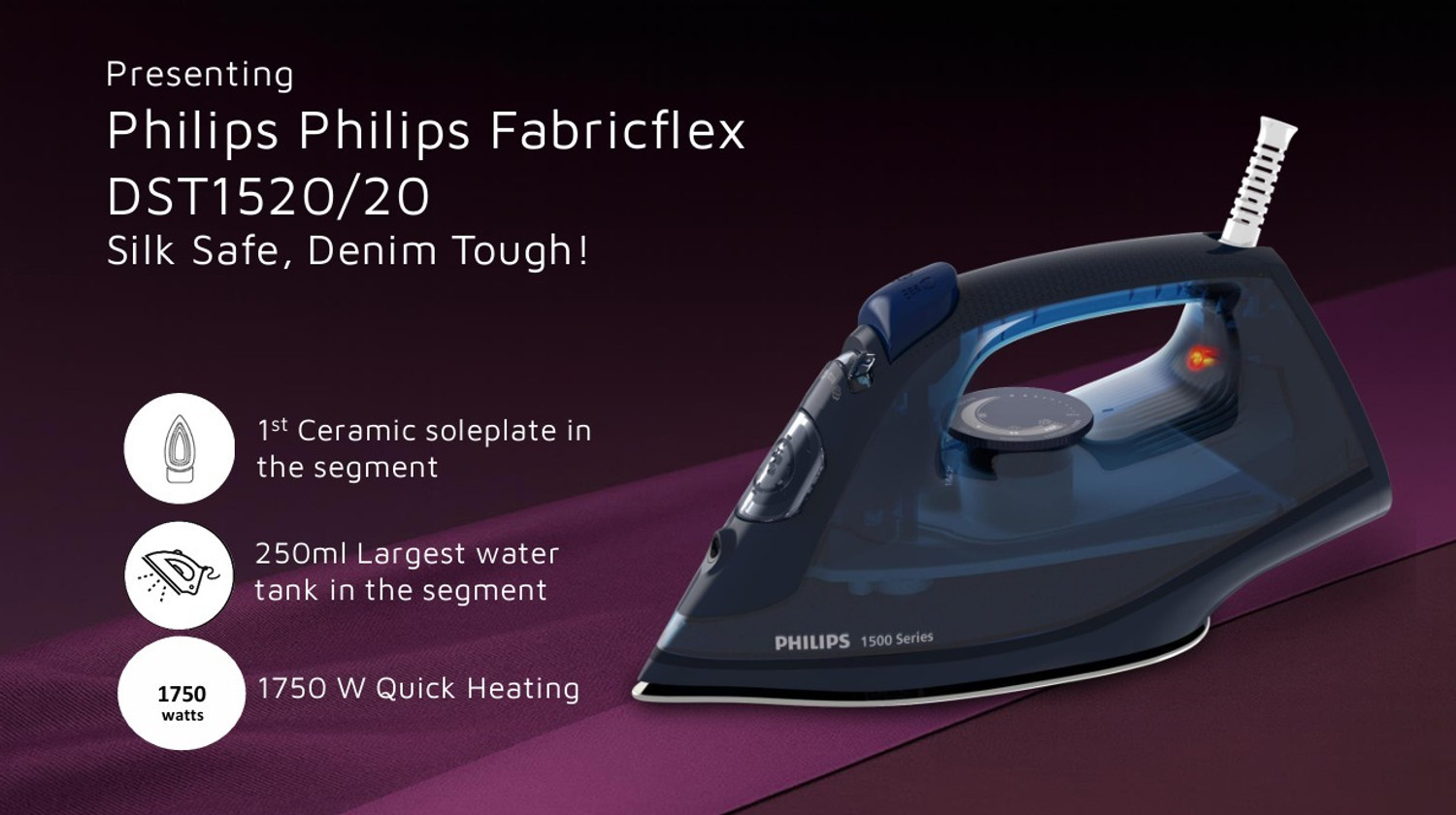 DST1520/20 STEM IRON 1750 W Steam Iron (Black)