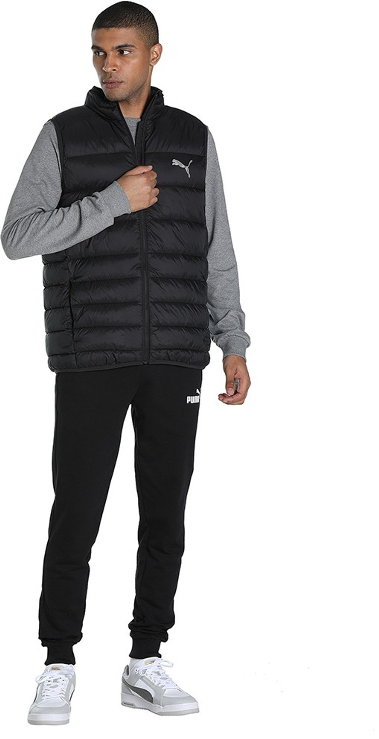 Puma sleeveless clearance solid men's jacket