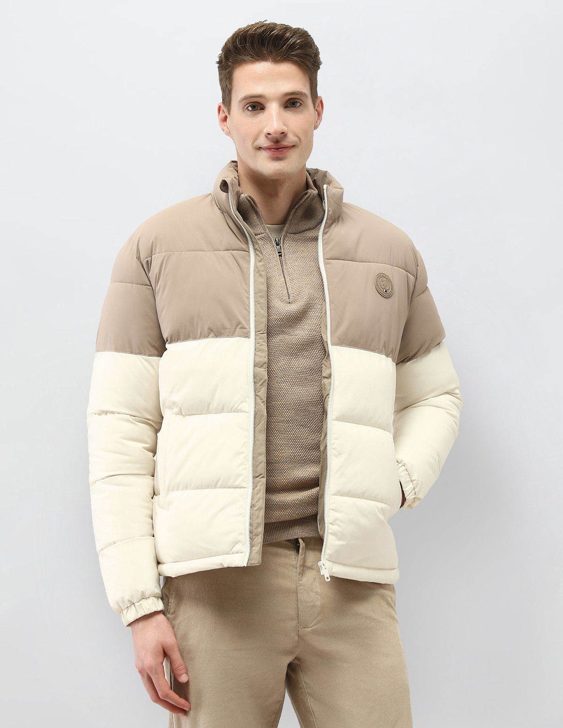Image of U.S. POLO ASSN. Men Colorblock Casual Jacket