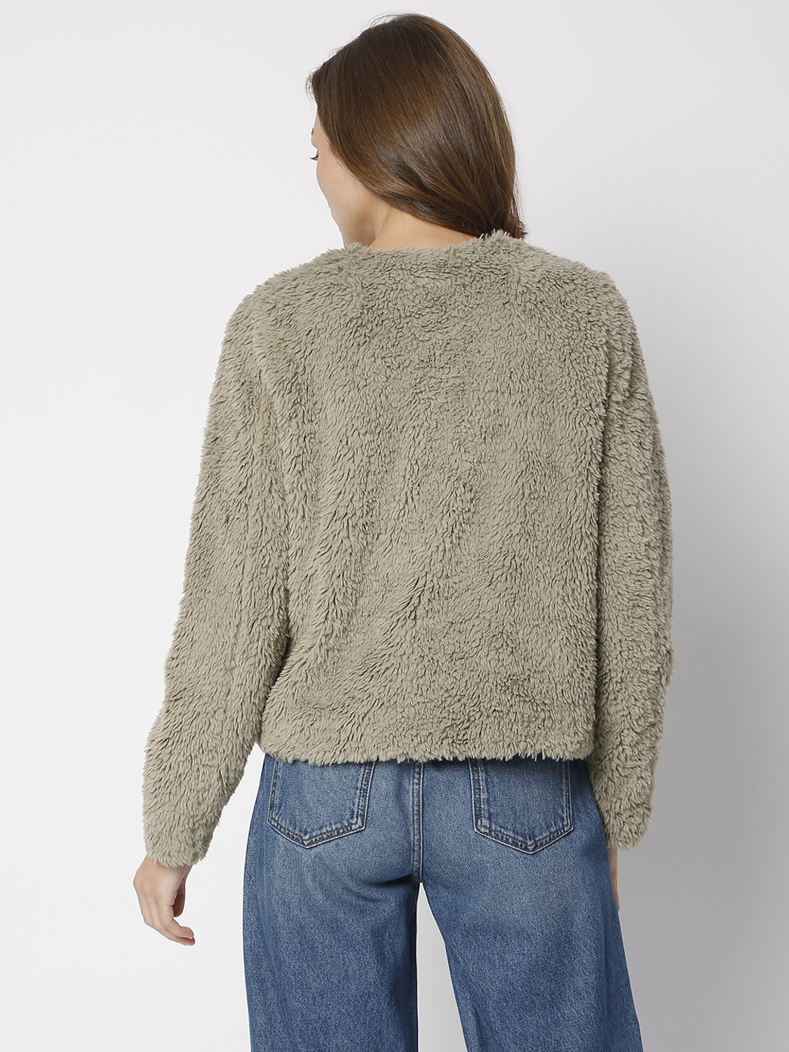 Image of VERO MODA Women Self Design Casual Jacket