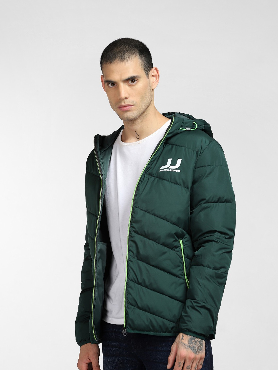 Superdry Full Sleeve Solid Men Jacket - Buy Dark Green Superdry Full Sleeve  Solid Men Jacket Online at Best Prices in India