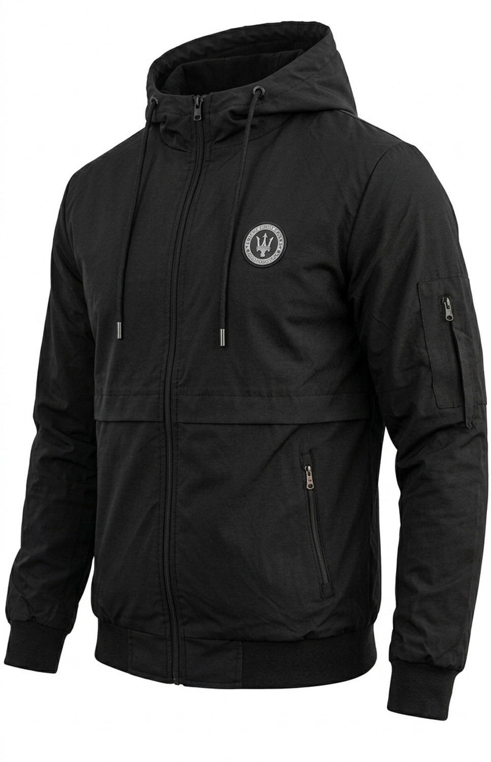 Image of Dogit Men Printed Biker /Riding Jacket