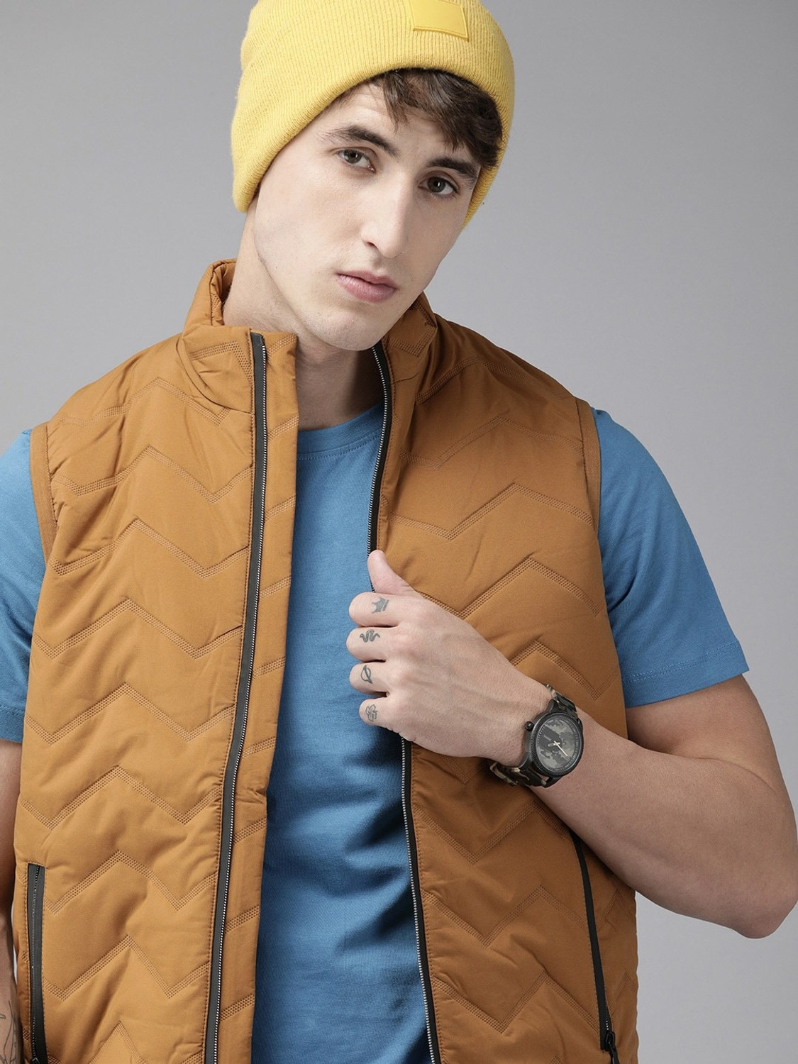 Spykar sleeveless jacket sale