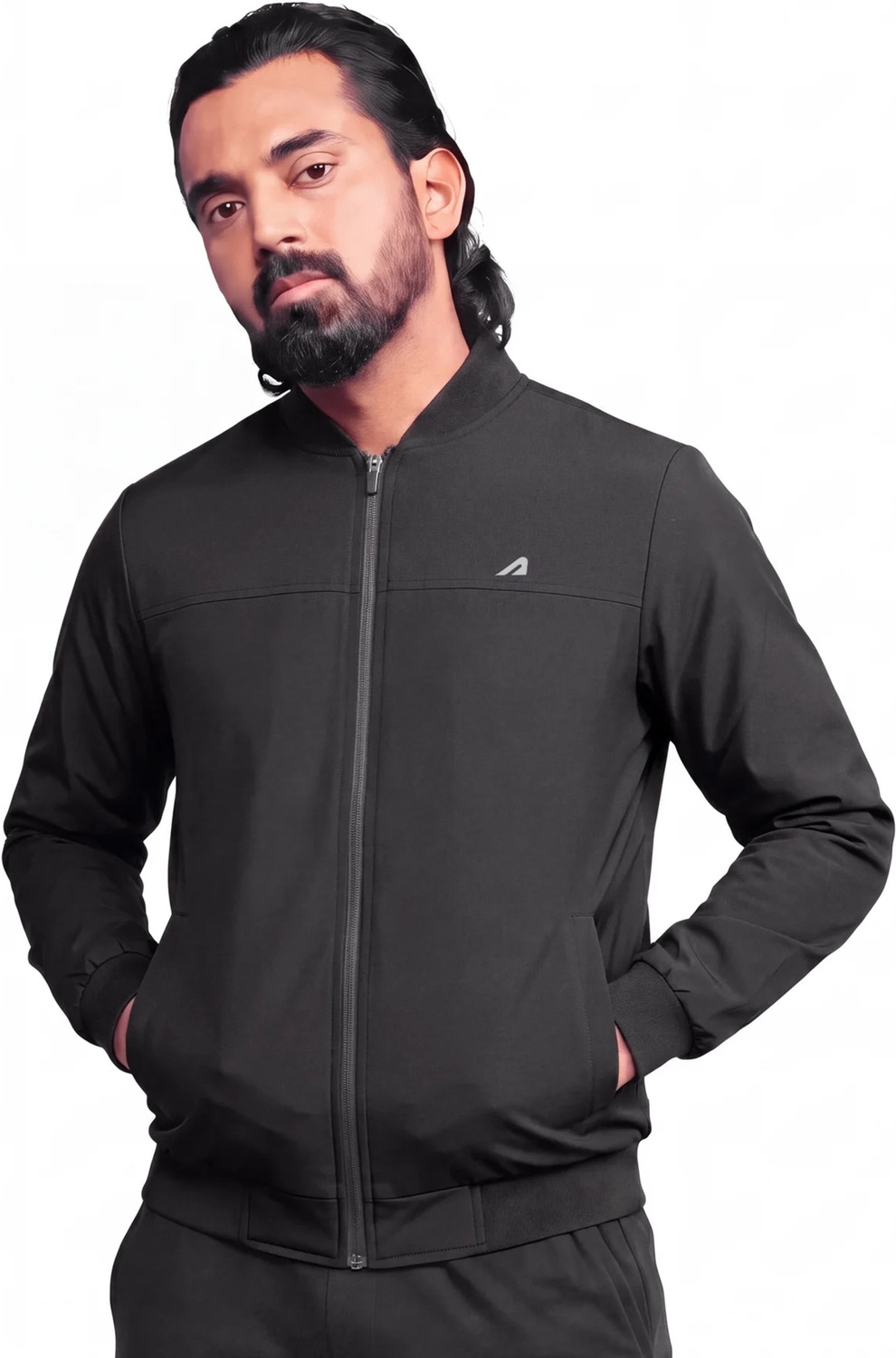 boldfit full sleeve colorblock men jacket