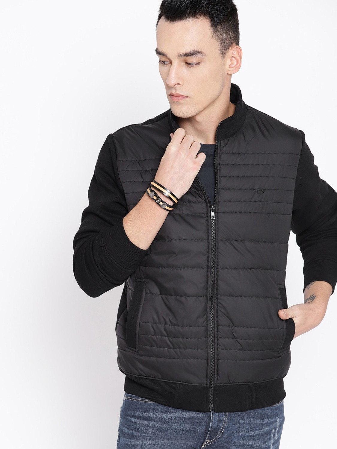 Roadster full sleeve clearance solid men's jacket