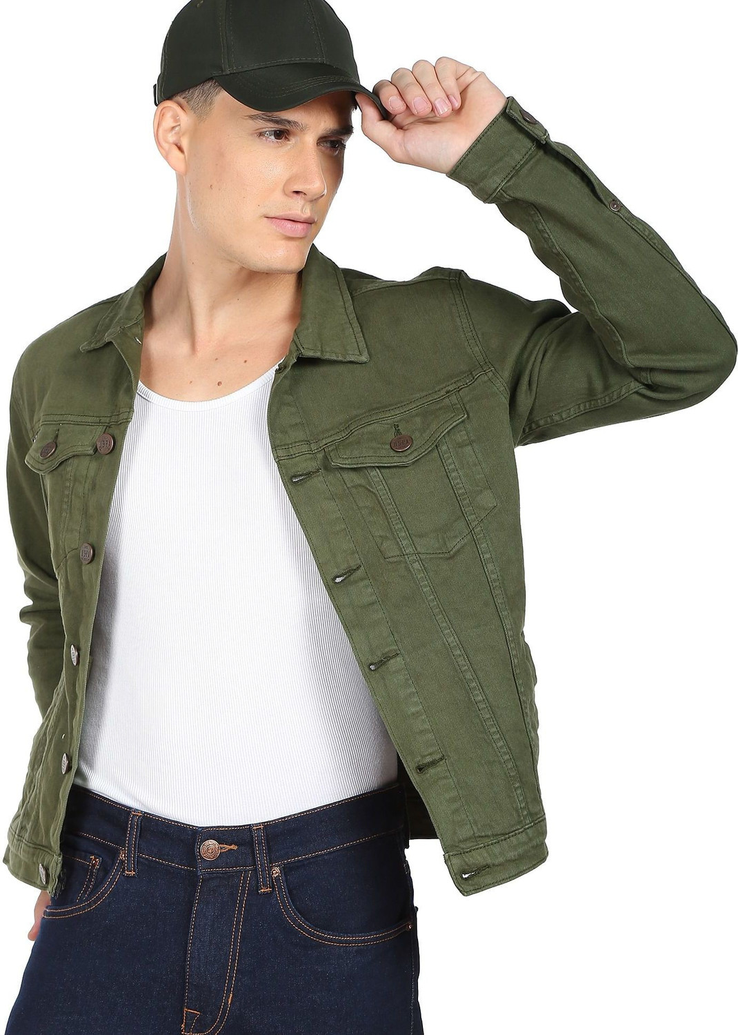 U.S. Polo Assn. Denim Co. Full Sleeve Solid Men Jacket Price History