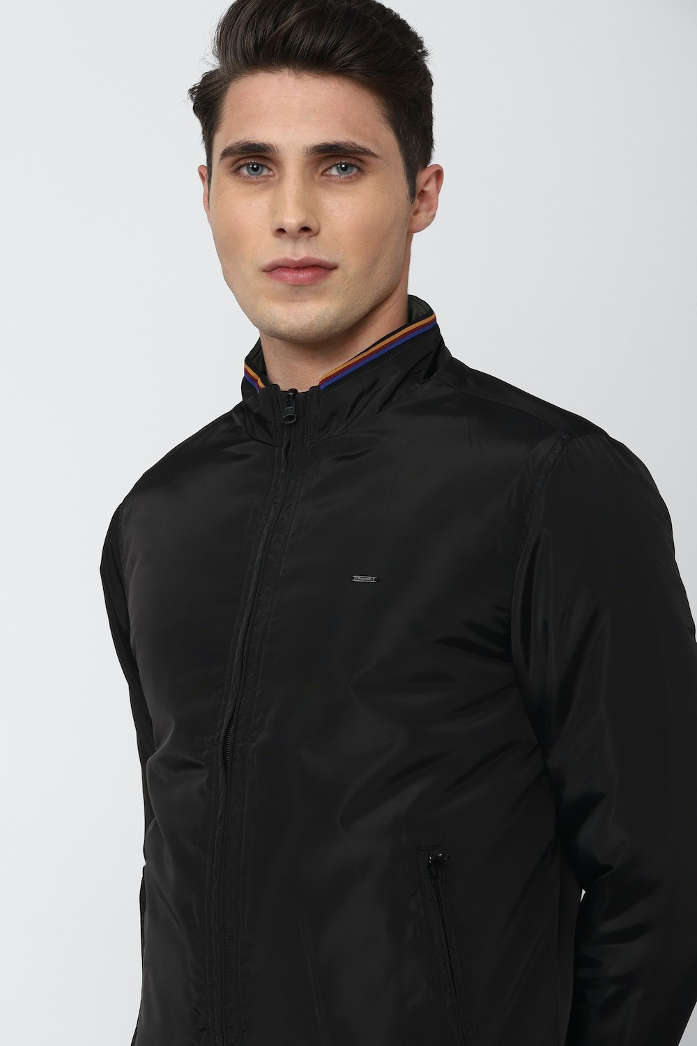 Peter england full outlet sleeve solid men's jacket