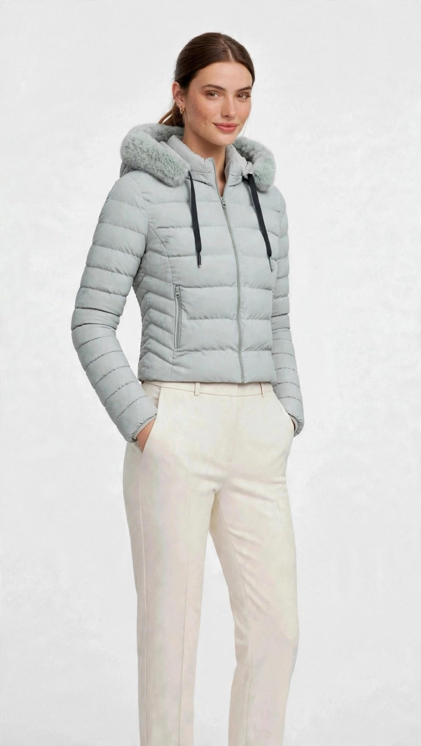 Image of VERO MODA Women Self Design Casual Jacket
