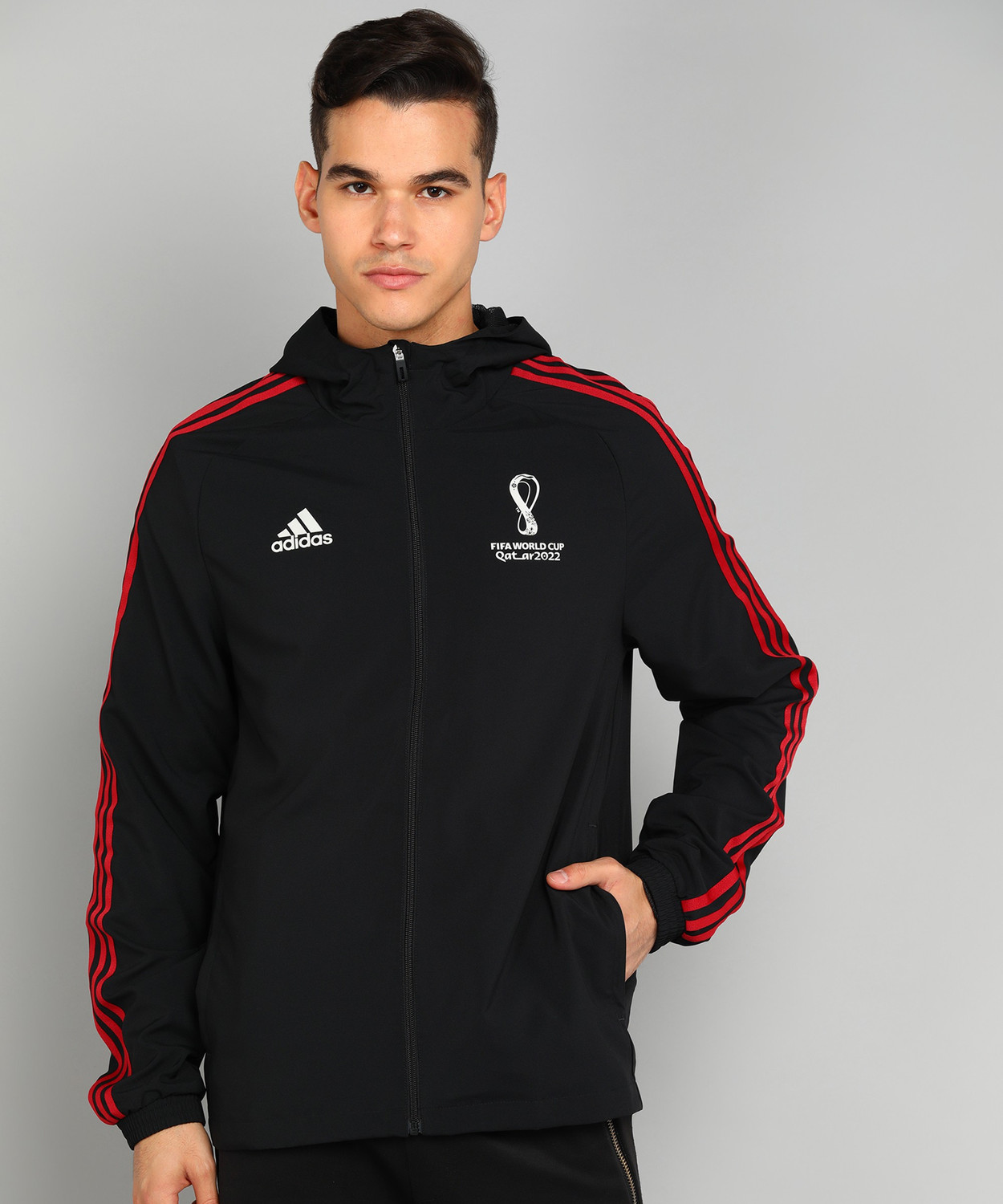 ADIDAS Full Sleeve Solid Men Jacket Price History