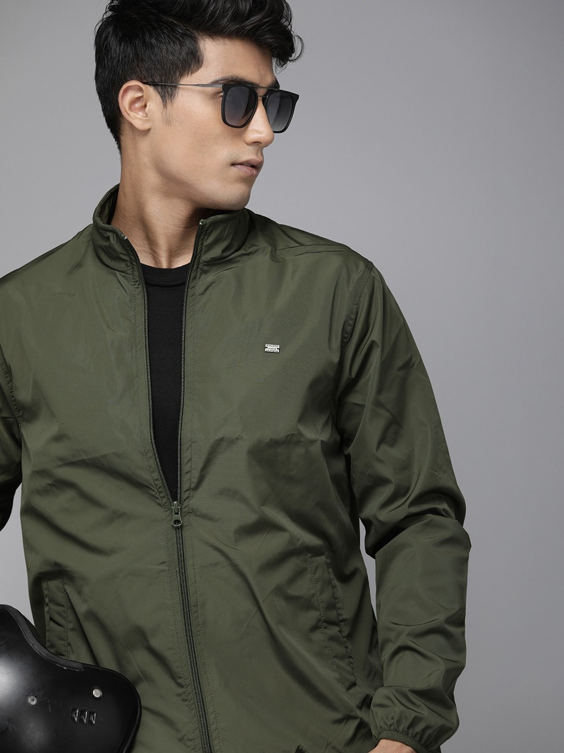 Roadster Full Sleeve Solid Men Jacket Price History