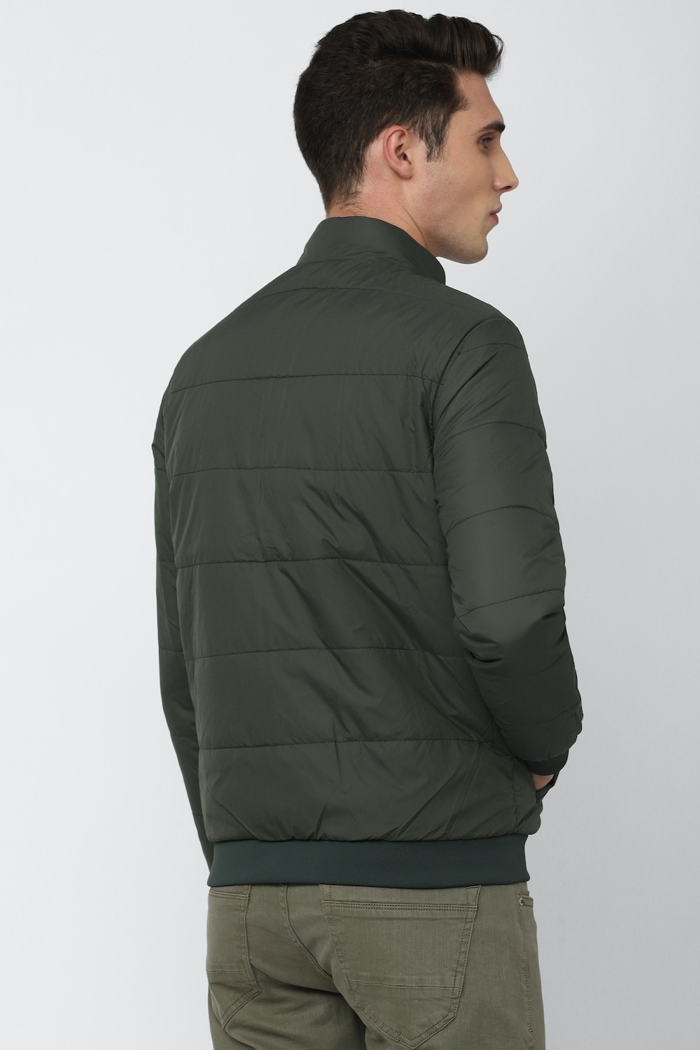 Peter england full top sleeve solid men s jacket