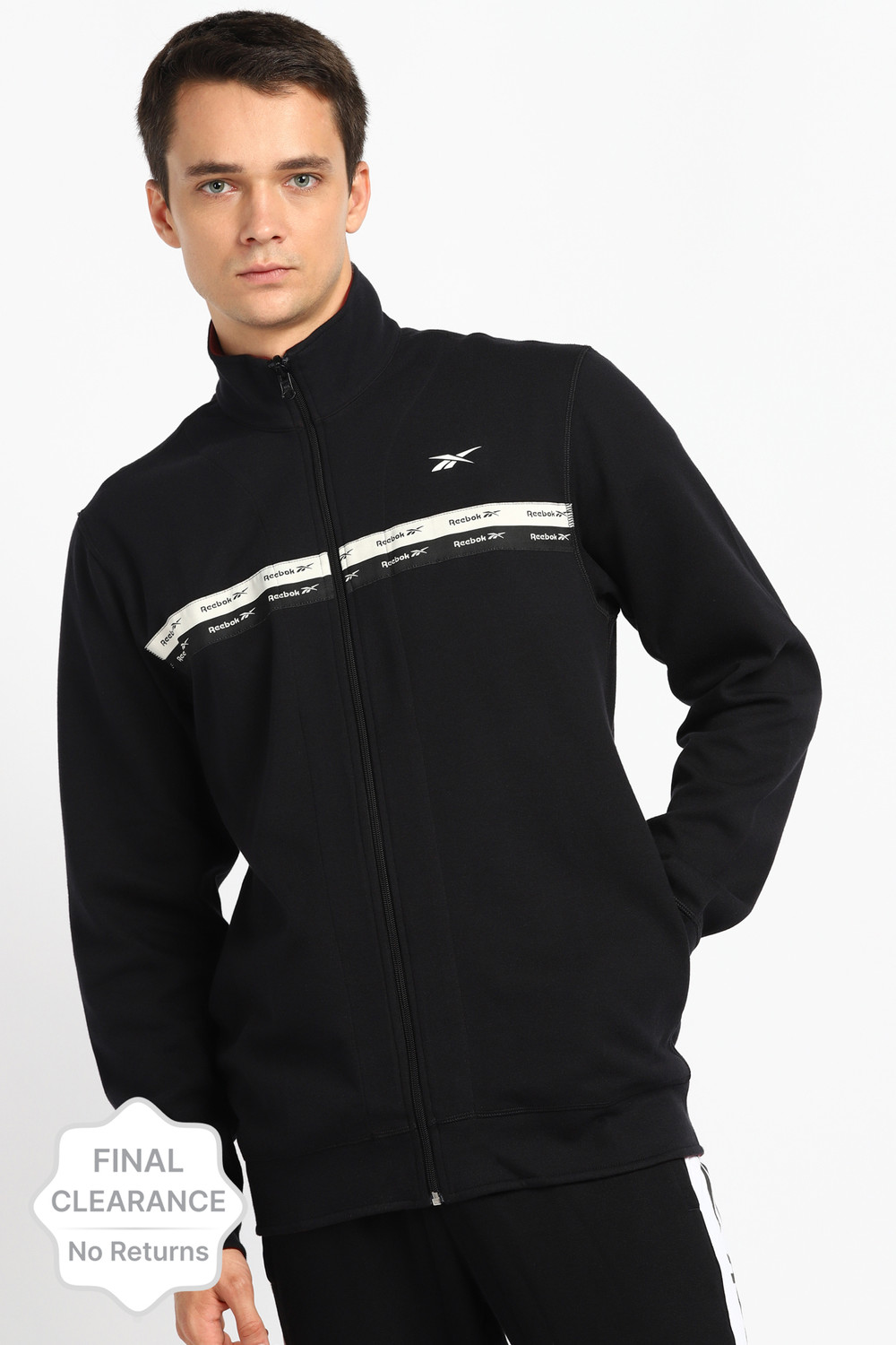REEBOK Full Sleeve Solid Men Jacket Price History