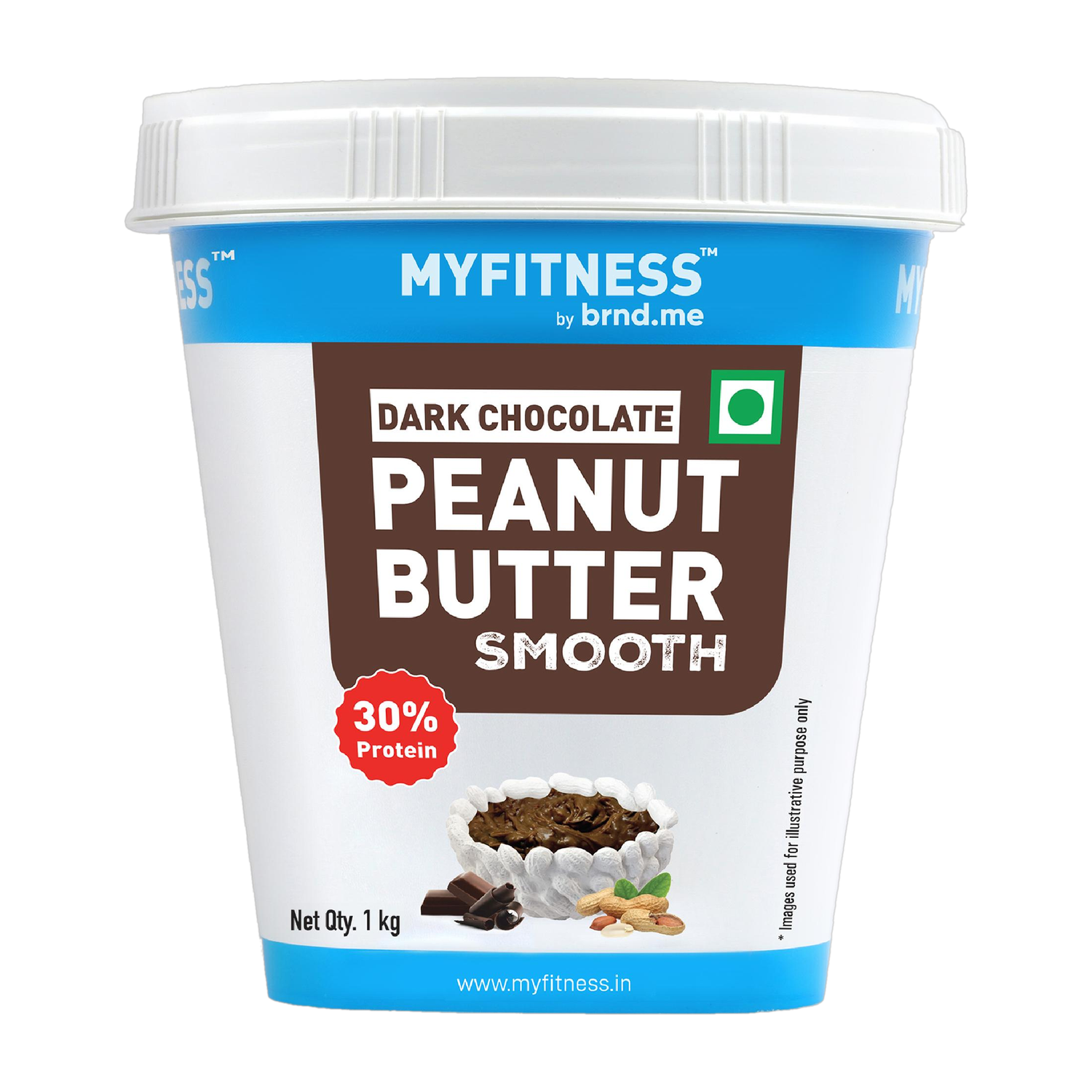 MYFITNESS High Protein Chocolate Peanut Butter Smooth 1 kg