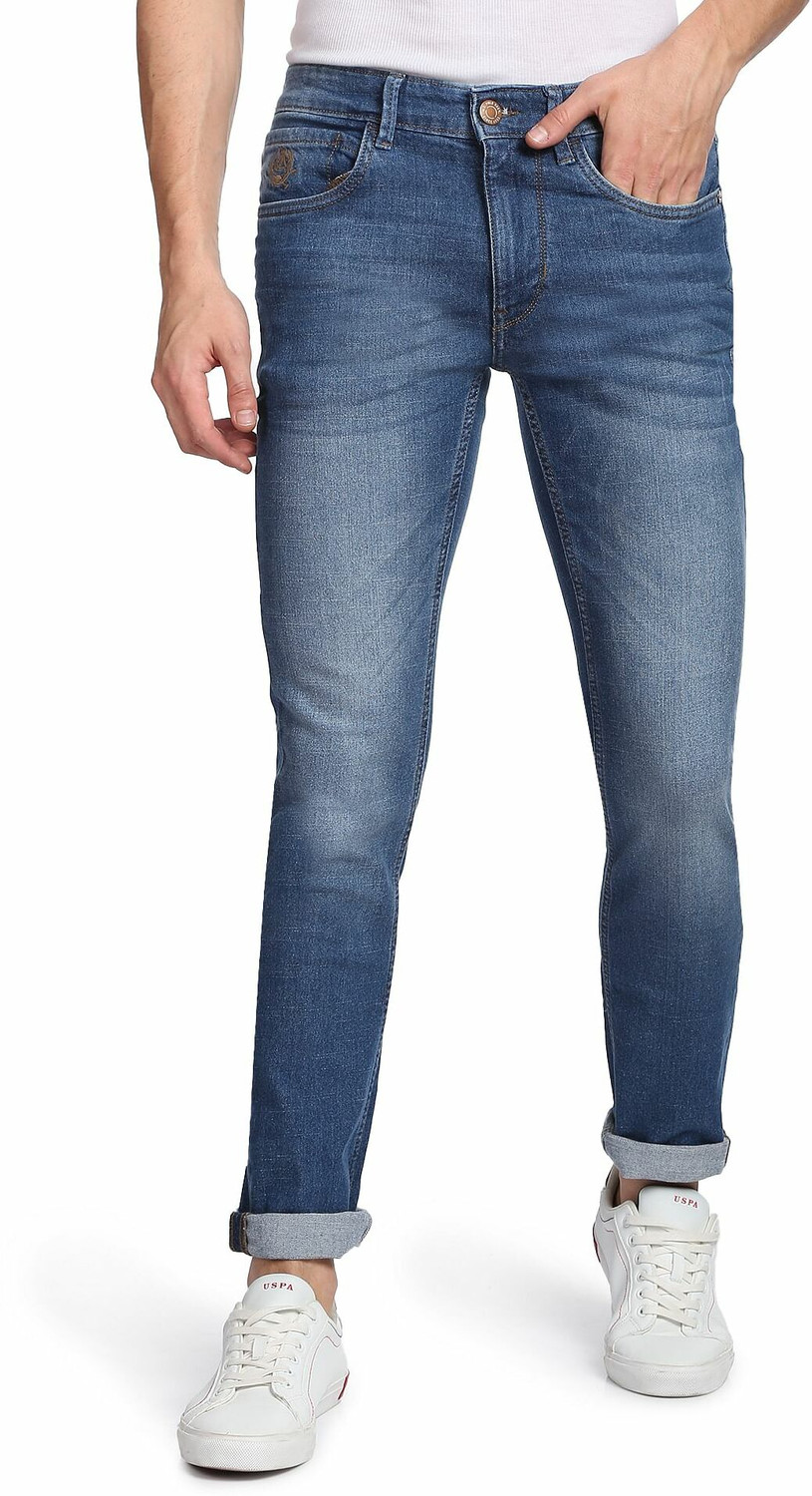 Image of U.S. POLO ASSN. Skinny Men Blue Jeans