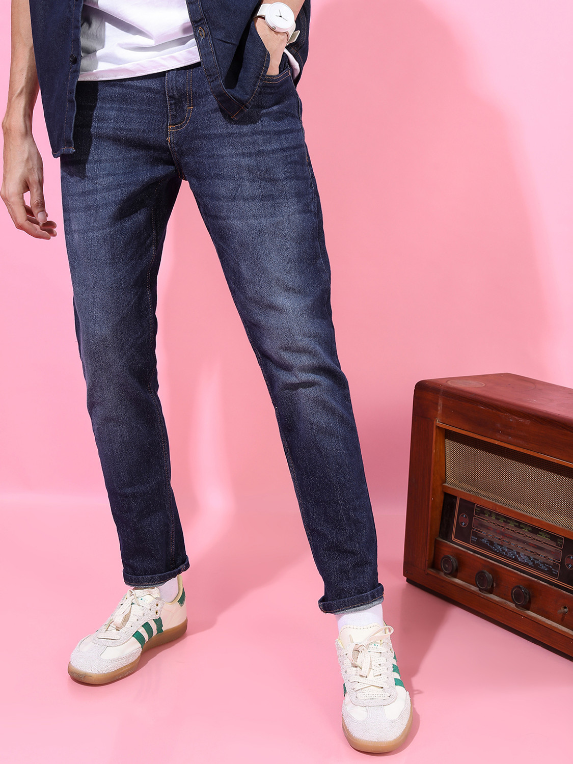 HIGHLANDER Slim Men Blue Jeans