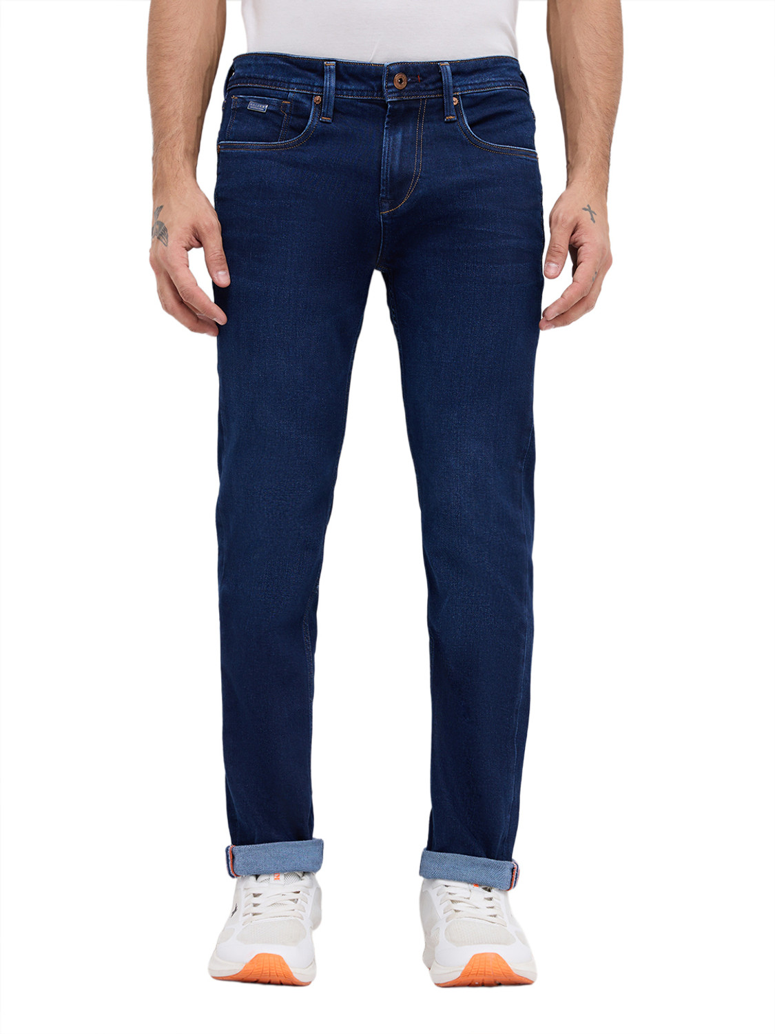KILLER Slim Men Dark Blue Jeans