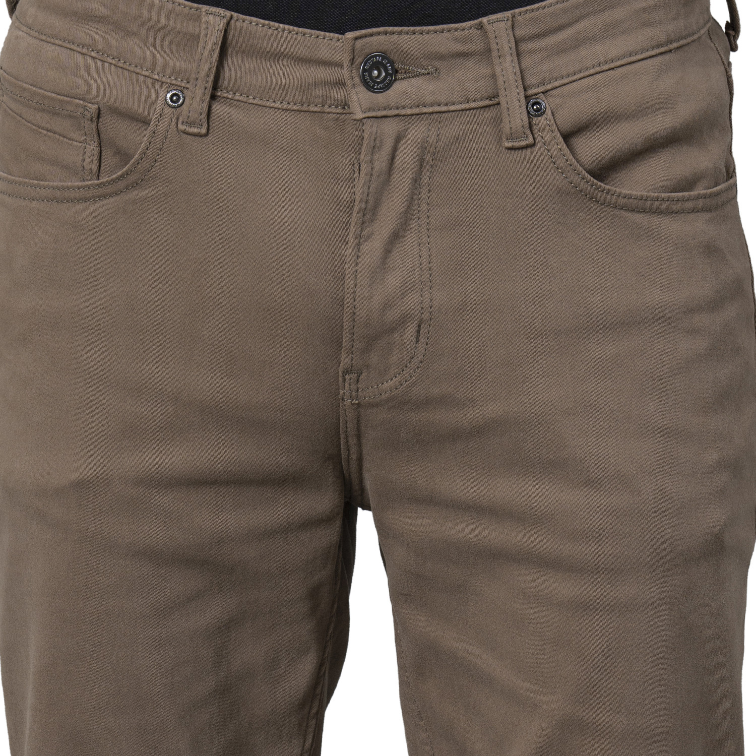 Image of RED TAPE Skinny Men Brown Jeans