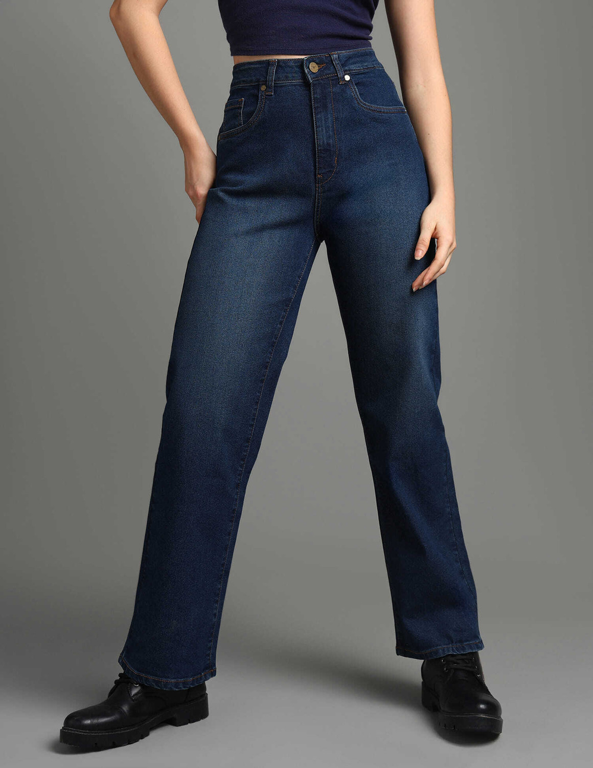 FLYING MACHINE Regular Women Blue Jeans