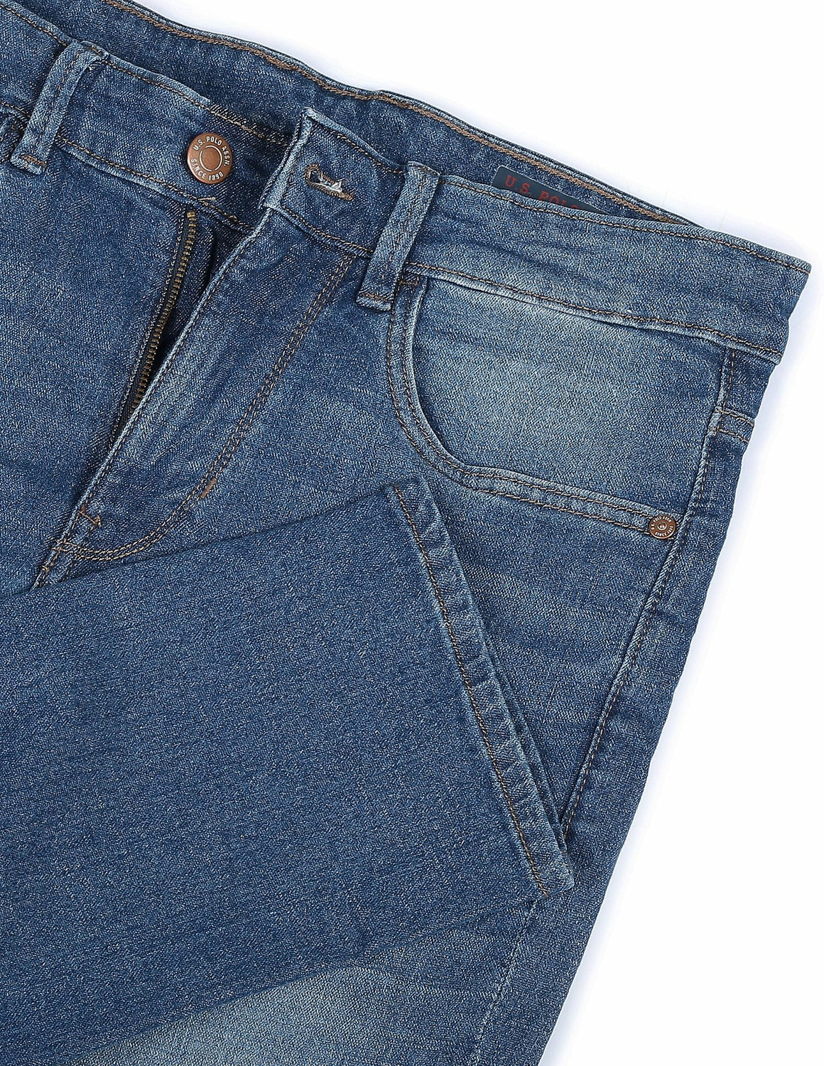 Image of U.S. POLO ASSN. Skinny Men Blue Jeans