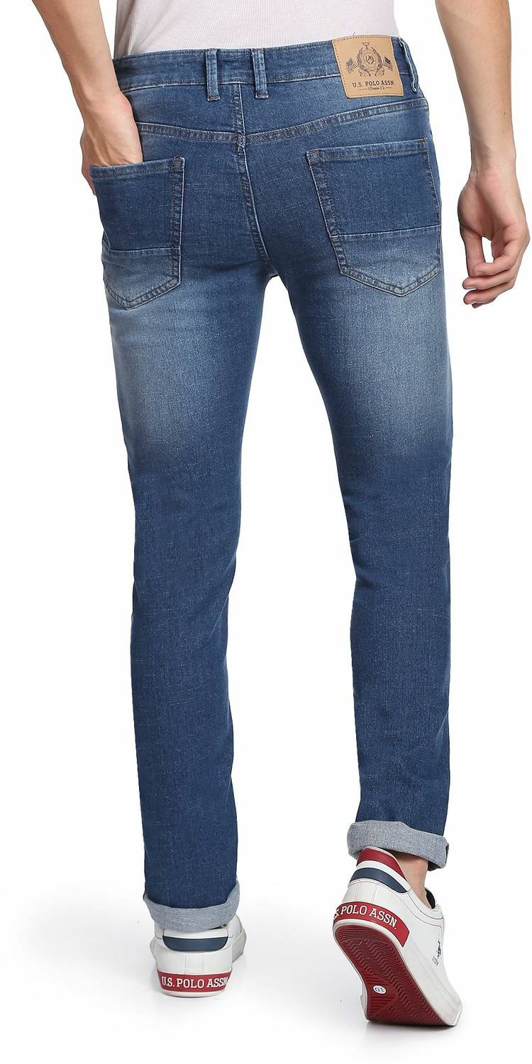 Image of U.S. POLO ASSN. Skinny Men Blue Jeans