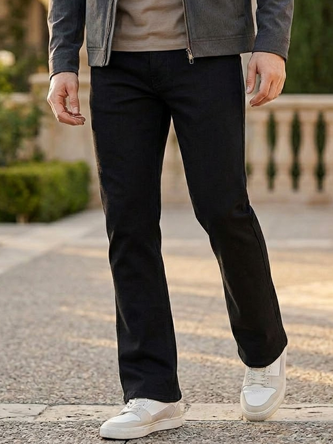 Urbano Fashion Boot-Leg Men Black Jeans – ₹782, 13% Off