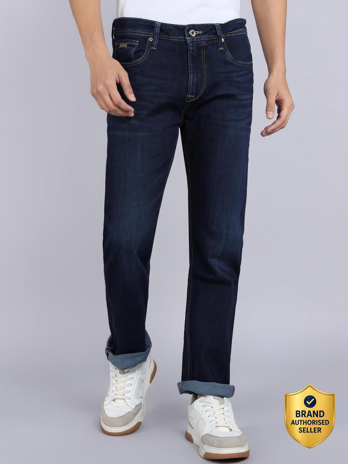 KILLER Straight Fit Men Dark Blue Jeans